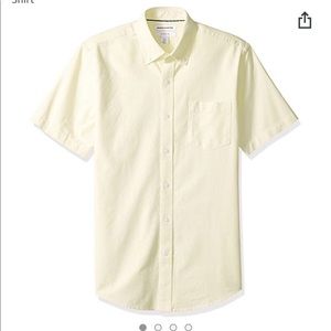 Amazon essentials short sleeve button up